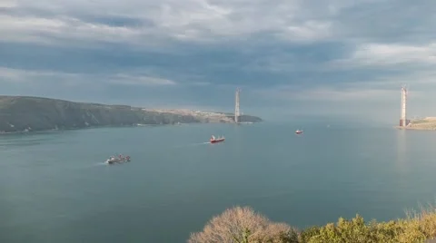 Istanbul Bosphorus. Timelapse Stock Footage 62634774