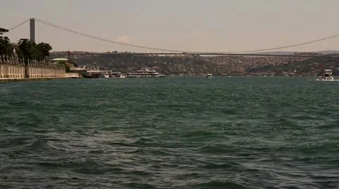 Istanbul Bridge Stock Footage 20472827