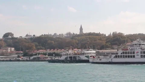 Istanbul city  of view Stock Footage 69252164