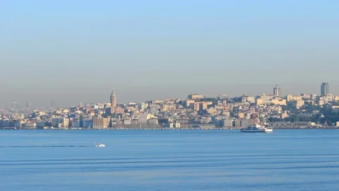 Istanbul at dawn Stock Footage 79362772