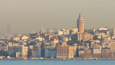 Istanbul at dawn Stock Footage 79362844