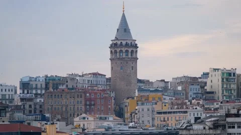 Istanbul galata tower Stock Footage 161728598