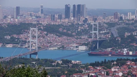 Istanbul general view Stock Footage 77153626