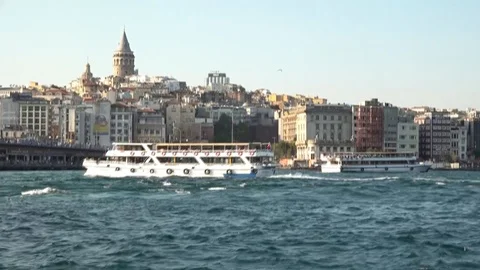 ISTANBUL GENERAL VIEW Stock Footage