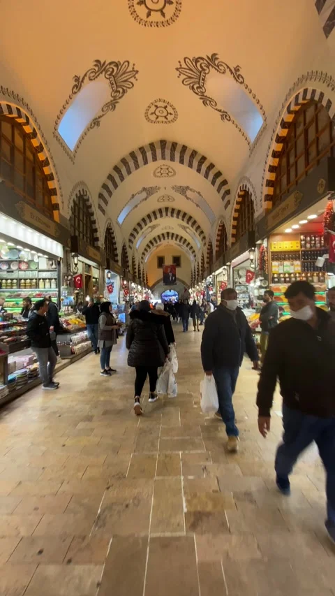 Istanbul Grand Bazaar 库存影片 202318955