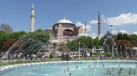 Istanbul Hagia Sofia Stock-Footage 22918152