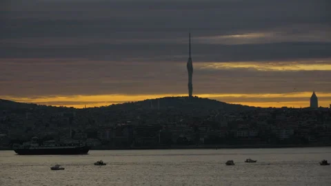Istanbul Harbor 動画素材 328205206