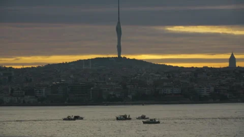Istanbul Harbor 動画素材 328205279