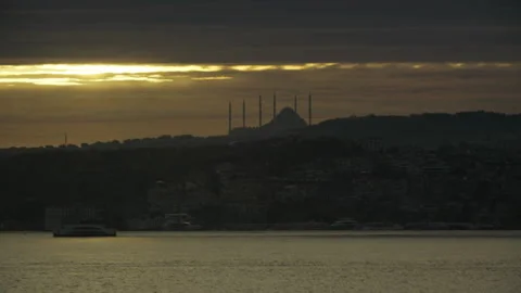 Istanbul Harbor 動画素材 328205534