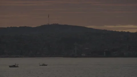 Istanbul Harbor 스톡 동영상 328379684