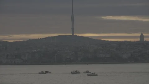 Istanbul Harbor Vídeos de archivo 328380158