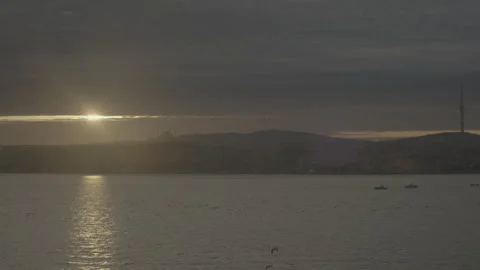 Istanbul Harbor 動画素材 328380734