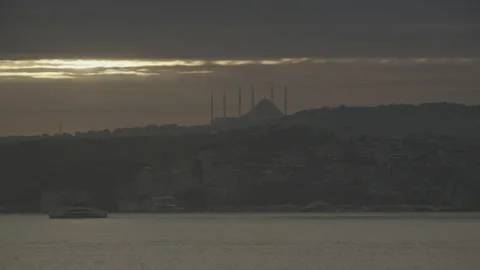 Istanbul Harbor 動画素材 328381118