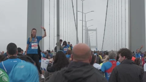 Istanbul Marathon Stock Footage 166398561