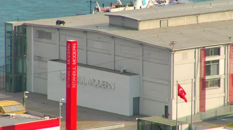 İstanbul Modern, Beyoğlu, Turkey Stock Footage 48237466