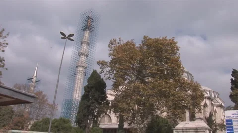 Istanbul mosque 1 Stock Footage 3779484