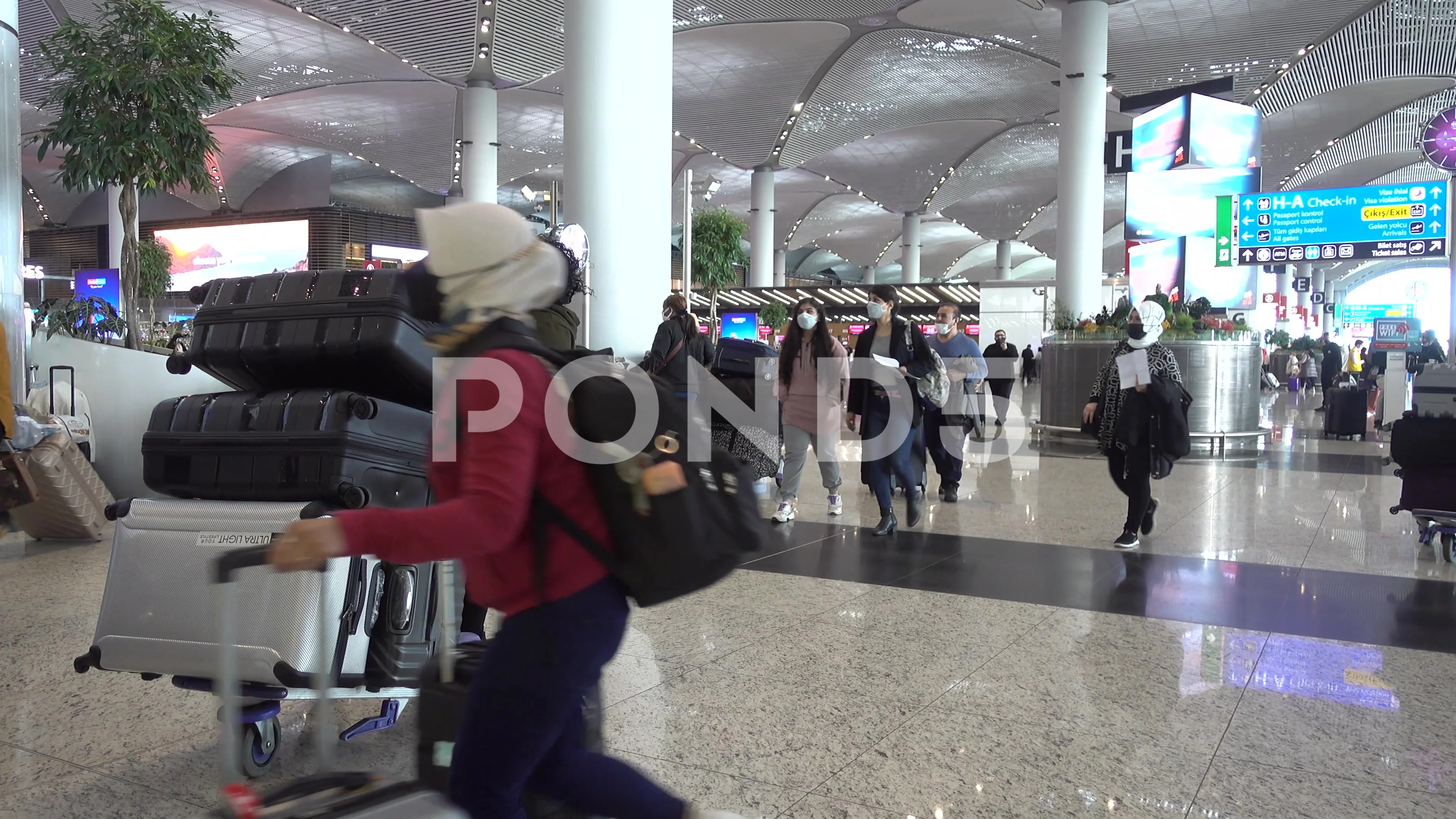 Istanbul New Airport Stock Footage Royalty Free Stock Videos Pond5