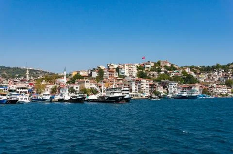 Istanbul outer suburbs view Stock Photos