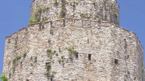 Istanbul Rumeli Castle Stock Footage 90613723