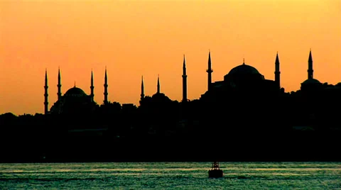 Istanbul skyline Stock Footage 34531370