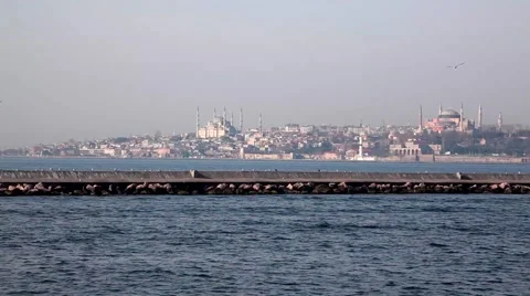 Istanbul Skyline Stock Footage 59309516