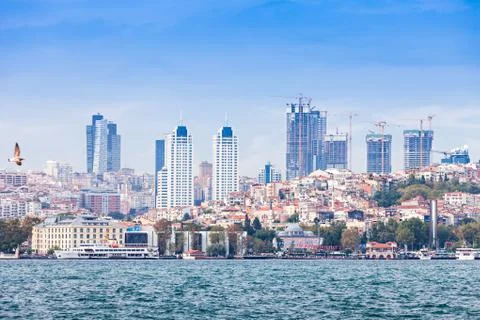 Istanbul skyline Stock Photos