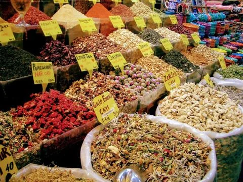 Istanbul spices Stock Photos