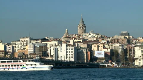 Istanbul Streetscape 스톡 동영상 327570237