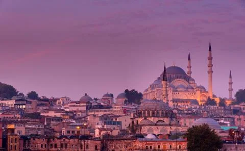 Istanbul before sunrise Foto stock