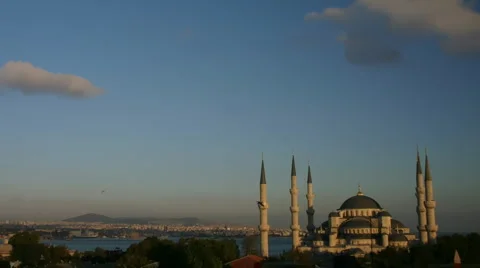 Istanbul Sunset Stock Footage 935756