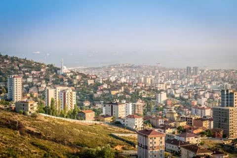 Istanbul at sunset, Turkey. Stock Photos