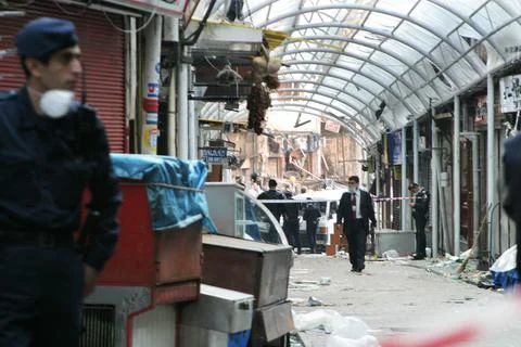 Istanbul terror attack Stock Photos