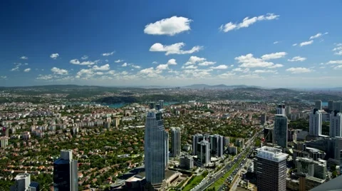 Istanbul time lapse Stock Footage 43151796