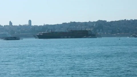 Istanbul time lapse Stock Footage 240134280