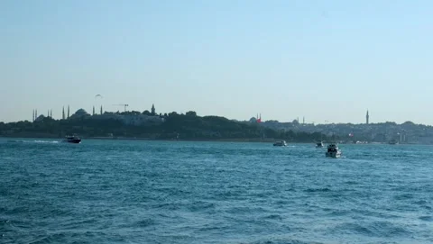 Istanbul time lapse Stock Footage 254728169