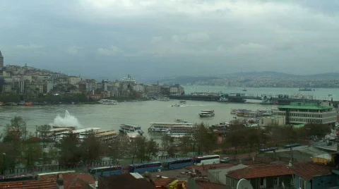 Istanbul timelapse 02 Video stock 374192