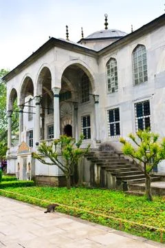 Istanbul topkapi palace - library of sultan Foto stock