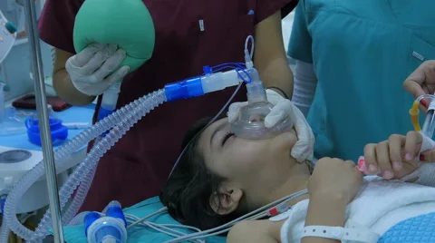 ISTANBUL - TURKEY, AUGUST 2015: child surgery operation in hospital 스톡 동영상 59083052