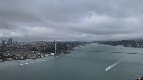 Istanbul Turkey bridge Stock-Footage 239262535