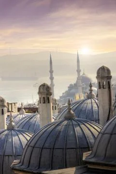 Istanbul in Turkey Stock Photos