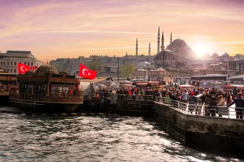 Istanbul in Turkey Stock Photos