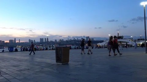 ISTANBUL Usüdar Video stock 123805368