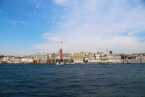 Istanbul waterfront Stock Photos