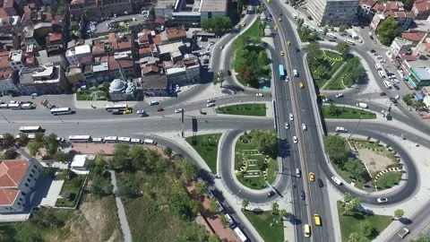 İstanbul,İstanbul seen by drone Stock Footage