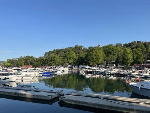 Istinye Marina Stock Photos