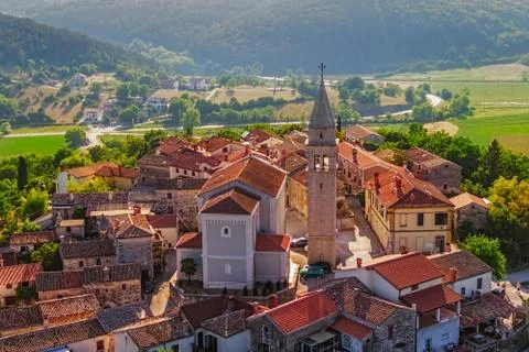 Istria - beram Stock Photos