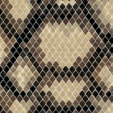 It is a background image of snake skin pattern. イラスト素材