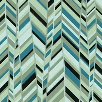 It is a background texture of aboriginal green arrow pattern. Illustrazione stock