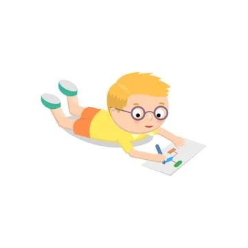 IT children generation vector image Stock Illustration