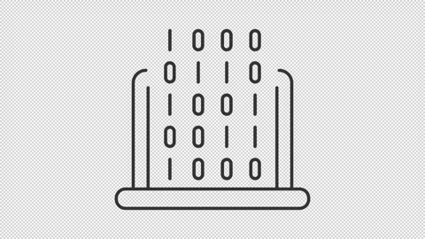 It class line animation Stock Footage 249245485
